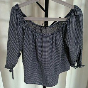 Zara off shoulder blouse